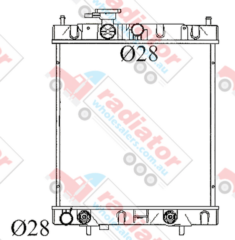 RW257134A Radiator